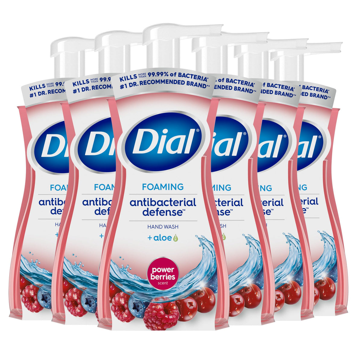Dial Power Berries front packaging showing bottle and label benefits