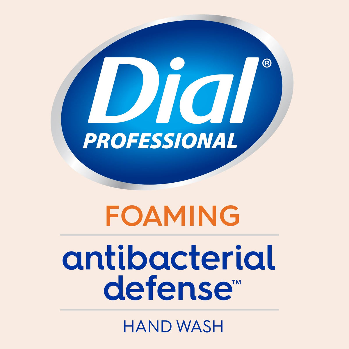 Dial Professional foaming texture close-up illustrating rich foam and gentle cleanse
