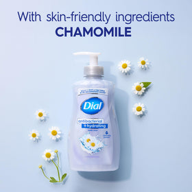 Dial pump dispensing foam demonstrating quick lather and easy use