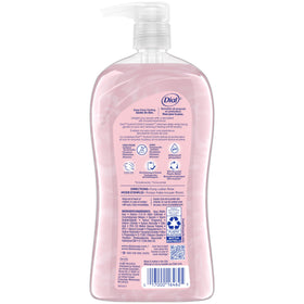 Dial 32 fl oz bottle next to common items for size comparison and value benefit