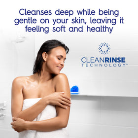 Dial ingredients label close-up highlighting SLS-free formula benefit