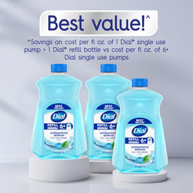 Close-up of Dial soap lather highlighting creamy foam and gentle feel