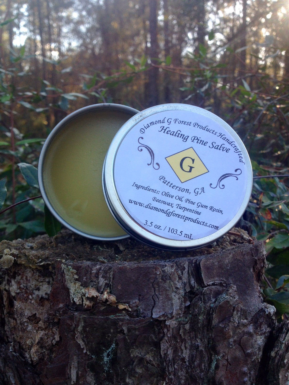 DIAMOND lifestyle outdoors scene showing protective balm after outdoor work