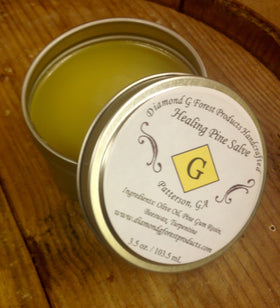 DIAMOND closeup of salve texture highlighting smooth, nourishing consistency