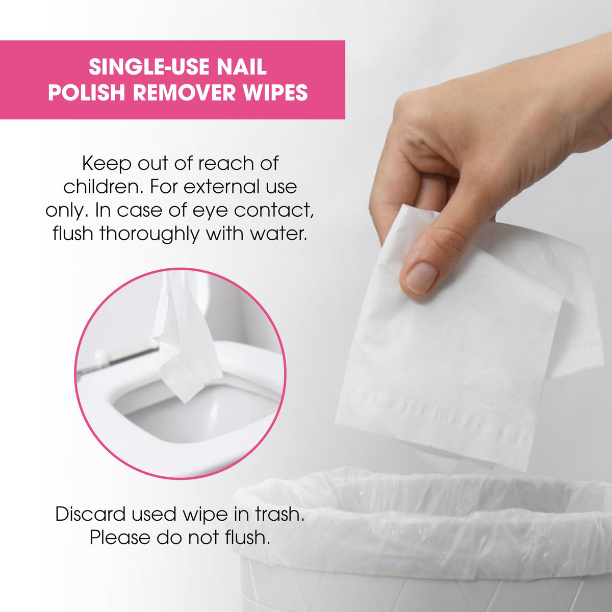 Diamond Wipes travel bag ready with wipes for quick color changes anywhere
