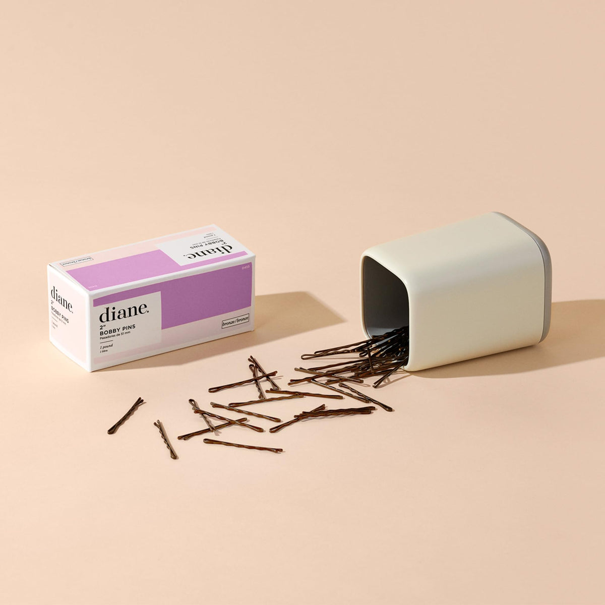 Diane pins securing an elegant updo for long-lasting hold benefit