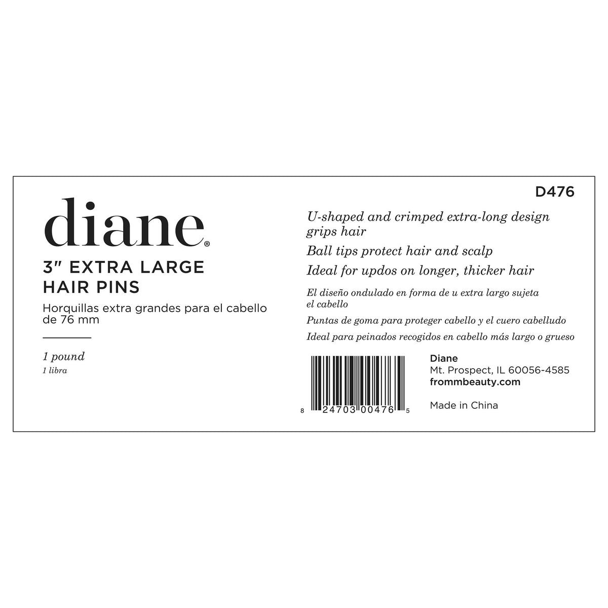 Diane hair pins on salon table ready for multiple client styles