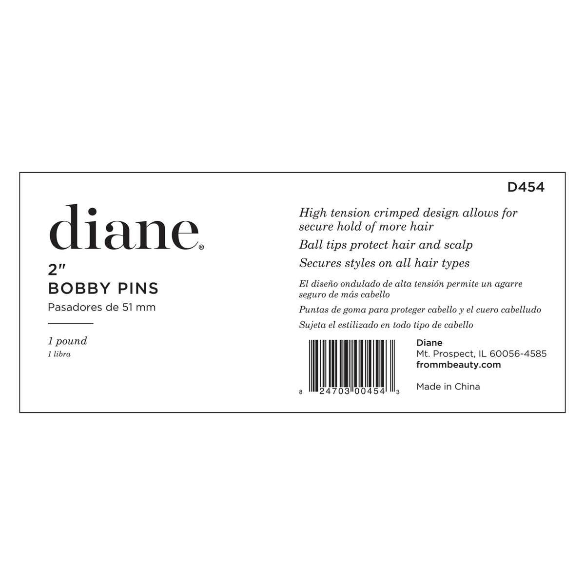 Diane pins stored in a jar for easy access and organized use