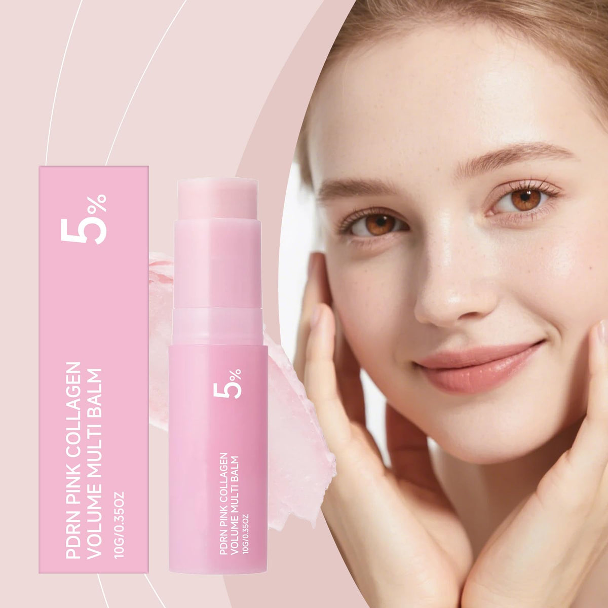 Dibhhui product packaging with multi balm stick showing portable convenience