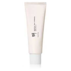 DICTAMNI front packaging showing SPF50+ PA++++ label and travel-friendly tube for effective protection