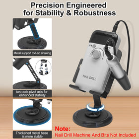 Diesisa close-up of rotating shaft showing metal damping and smooth click adjustment benefit