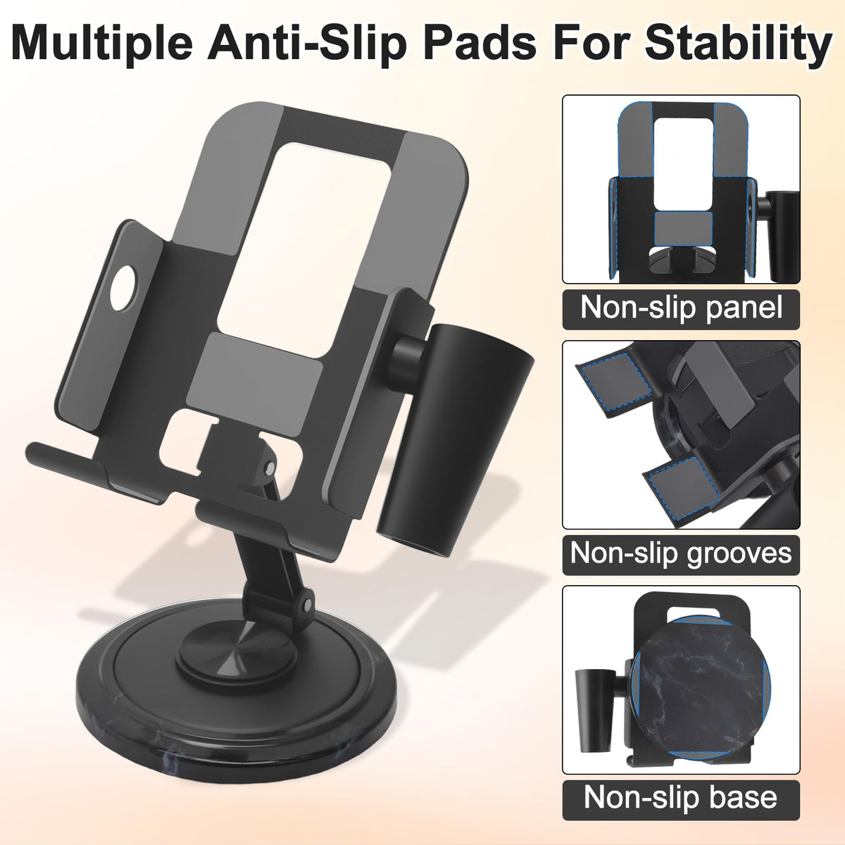 Diesisa converted phone holder showing tutorial playback and hands-free guidance