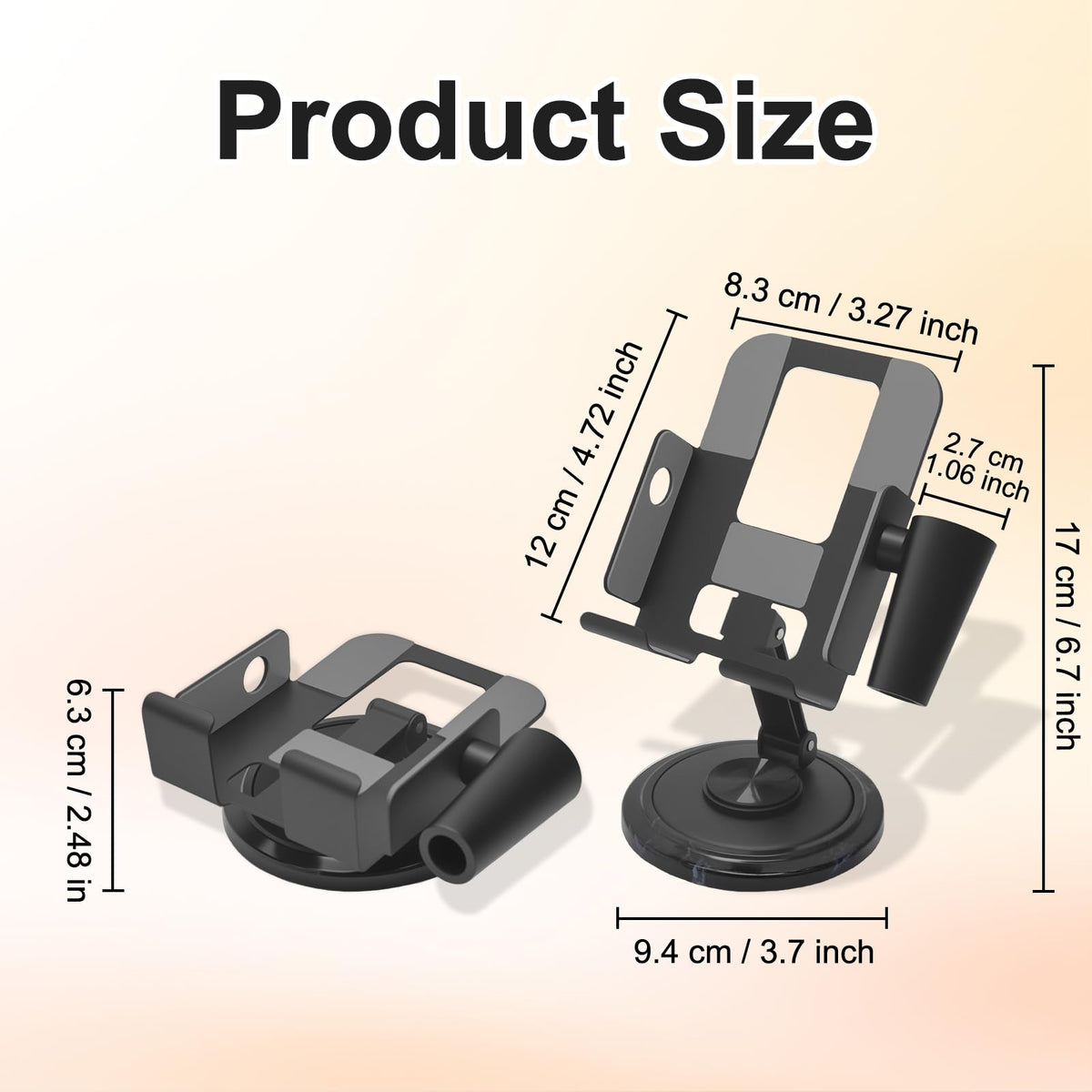 Diesisa scale comparison with hand demonstrating compact size and professional utility