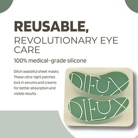 Dieux close-up texture of medical-grade silicone highlighting thin flexible layer