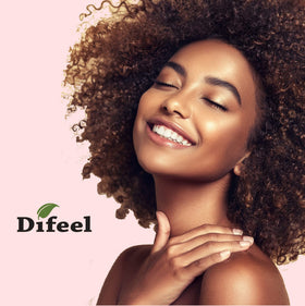 Difeel back label with directions and benefits to support safe, informed use
