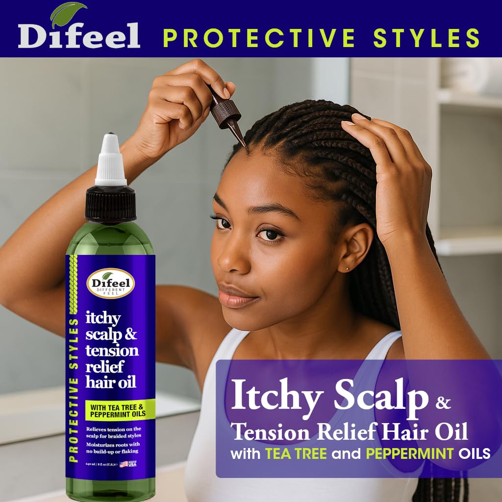 Difeel oil droplet texture highlighting lightweight formula and quick absorption benefit