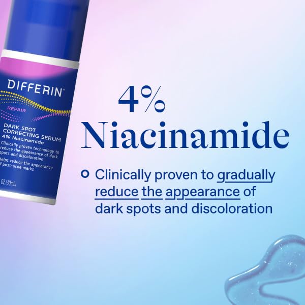 Differin serum placed beside Differin Gel to show compatibility and routine pairing