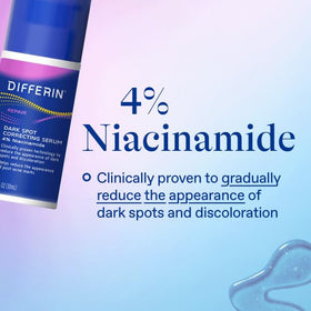 Differin serum placed beside Differin Gel to show compatibility and routine pairing