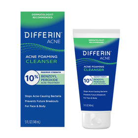 Differin front packaging 5 oz showing product name and benefit