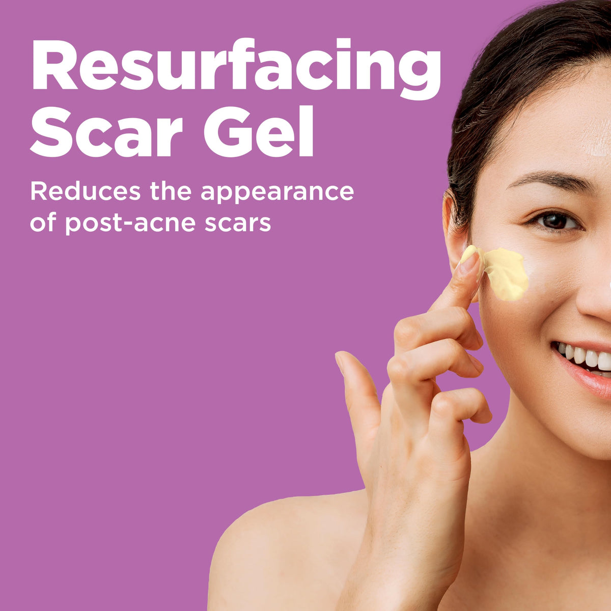 Differin gel texture close-up showing smooth consistency and hydration