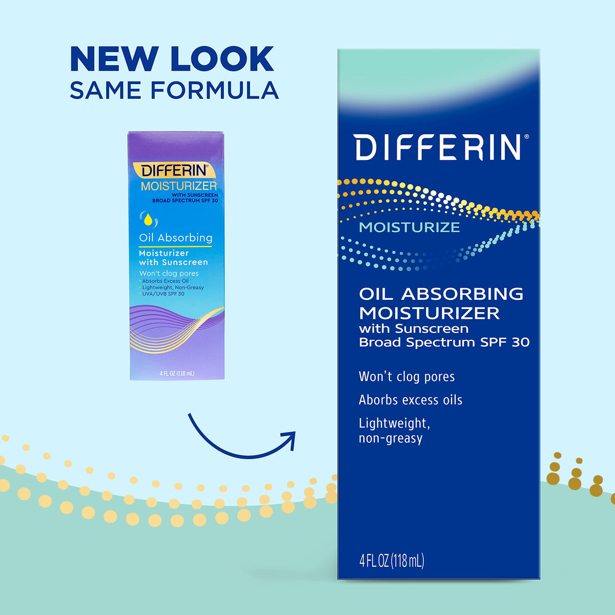 Differin texture close-up with micropearls demonstrating oil absorption