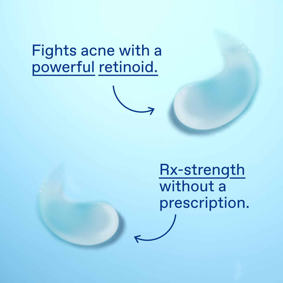 Applying Differin to cheek area demonstrating spot coverage and gentle use