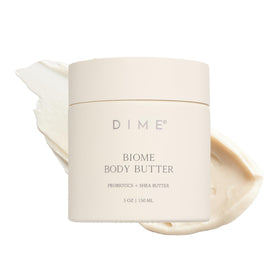 DIME front packaging showing jar and label, conveys nourishing hydration