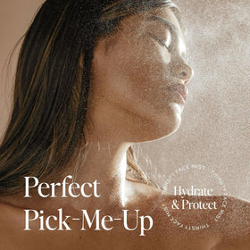 DIME bottle label detail showing ingredient callouts and clean-beauty promise