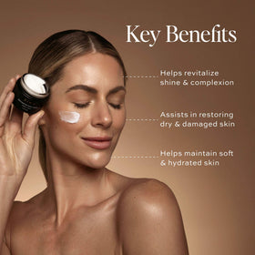 DIME cream being applied to hand offering fast absorption benefit
