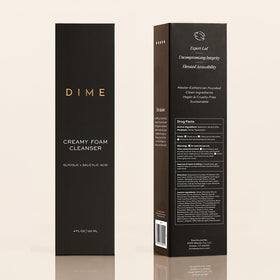 DIME Clarifying Collection lineup showing compatible blemish products