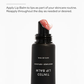 DIME Desert Rose inside a makeup bag lifestyle shot conveying everyday use and convenience