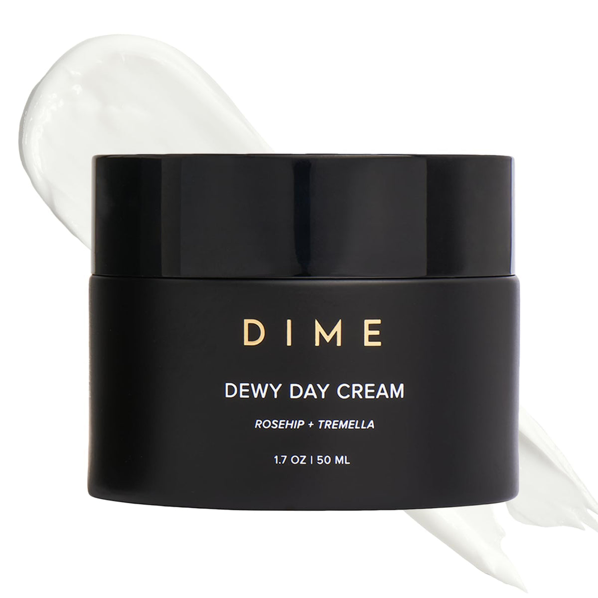 DIME Dewy Day Cream front packaging showing clean design and benefit