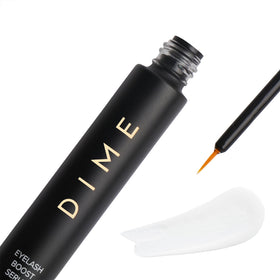 DIME serum on bathroom shelf within daily routine, ease of morning use