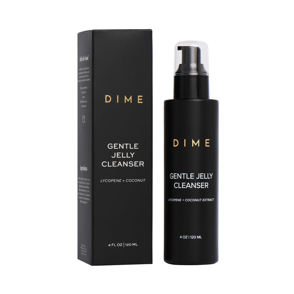DIME front tube showing product name and benefits for easy recognition