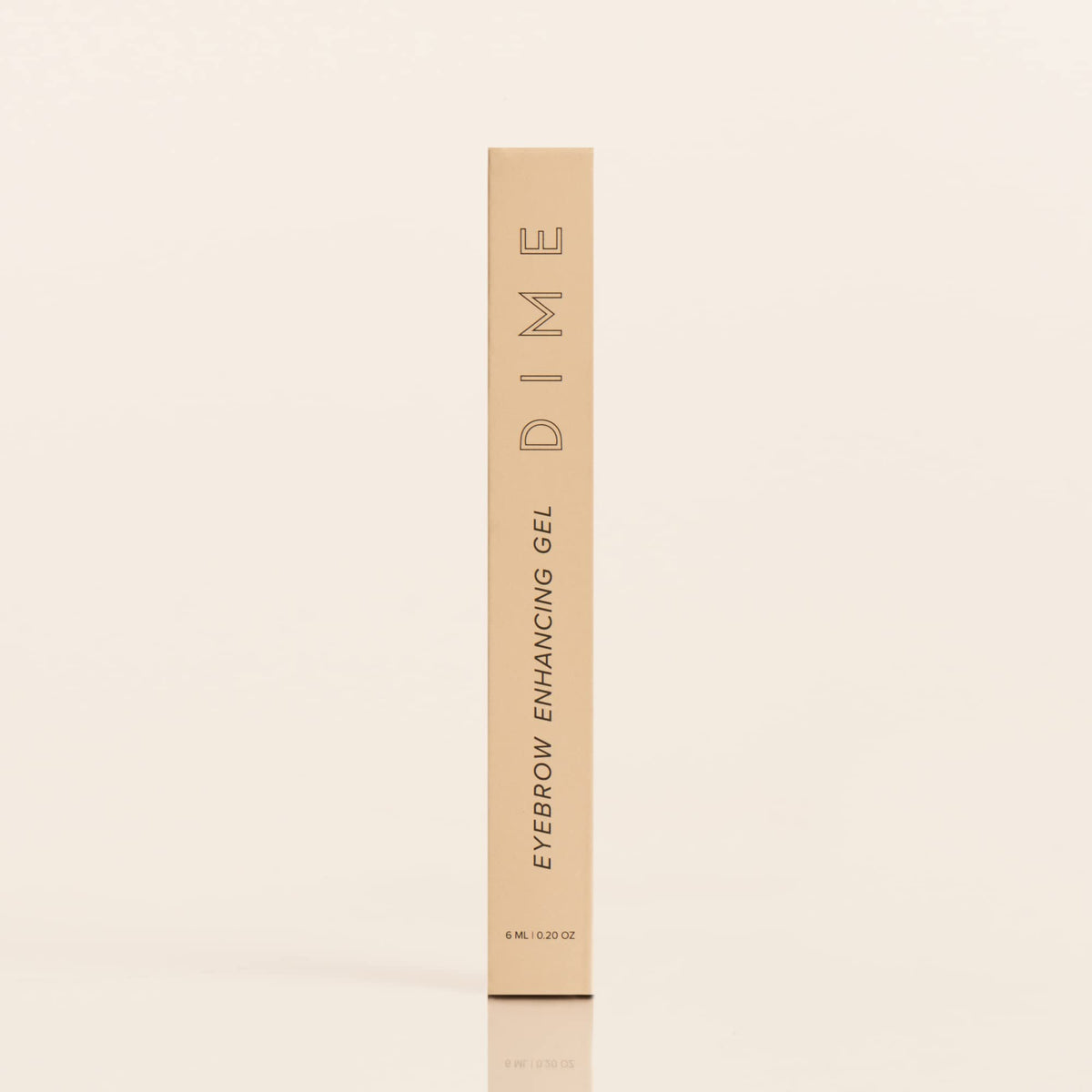 DIME lifestyle image of brow routine showing quick grooming benefit