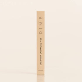 DIME lifestyle image of brow routine showing quick grooming benefit