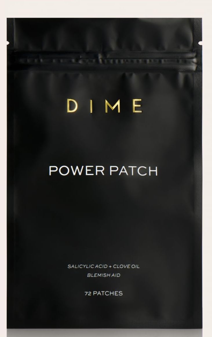 DIME ingredient callout with salicylic acid emphasis for pores