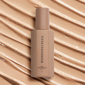 DIME arm swatches of three tints demonstrating tone-evening versatility