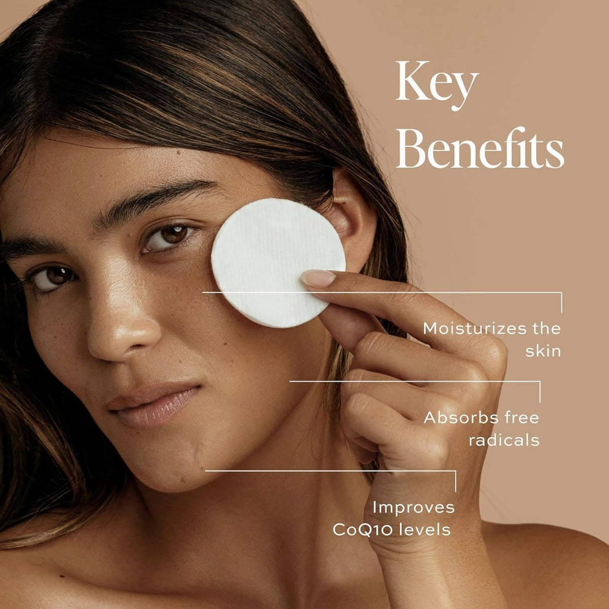 DIME toner pouring texture on hand for lightweight hydration
