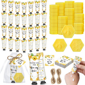 Dimsile front packaging showing full bee favor set and bright presentation benefit