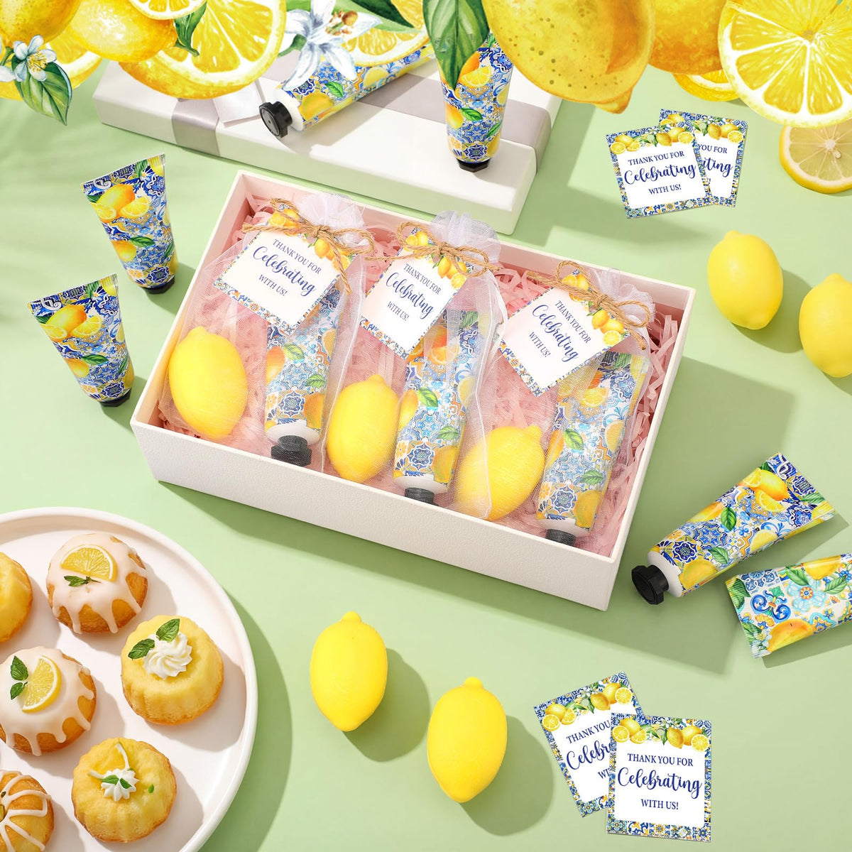 Dimsile lemon-shaped soap close-up highlighting texture and decorative detailing for gifting