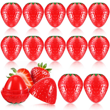 Dimsile front packaging showing 12 strawberry balms and clear benefit of gift-ready set
