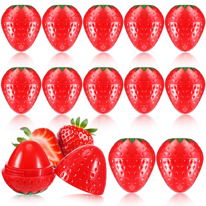 Dimsile front packaging showing 12 strawberry balms and clear benefit of gift-ready set