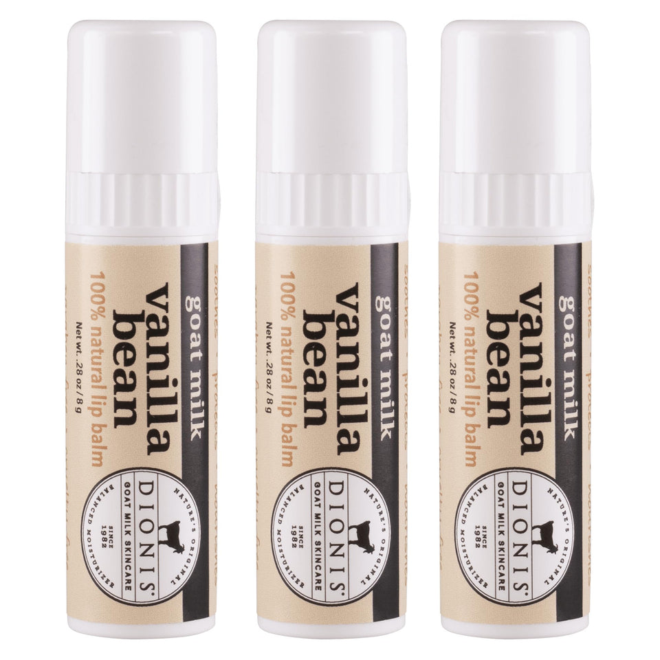 Dionis front tube vanilla bean showing product and easy application benefit