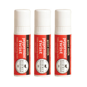 Dionis front packaging showing jumbo lip balm and benefits