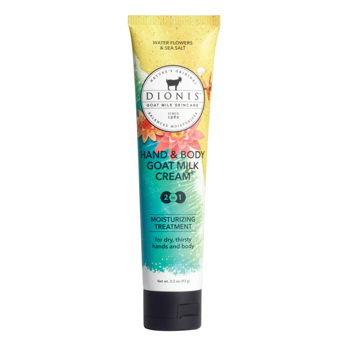 Dionis front tube showing product name and tidy packaging for easy grab-and-go