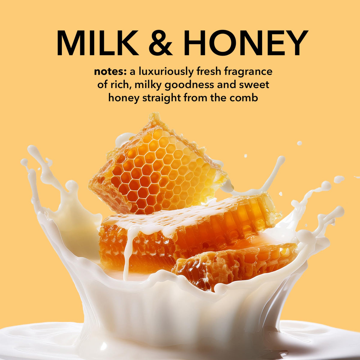 Bathroom shelf with Dionis milk and honey pouch and bottle showcasing daily use