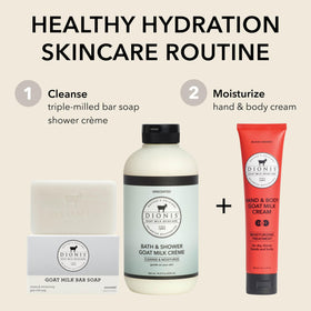 Dionis product label close-up with dermatologist-tested and cruelty-free claims