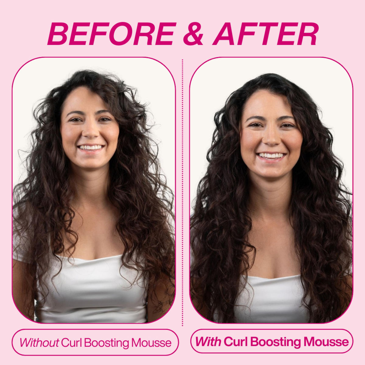 Dippity Do application scrunching damp hair for enhanced curl formation