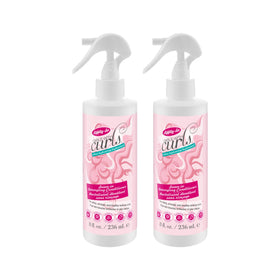 Dippity Do front packaging duo showing product benefits and two bottles